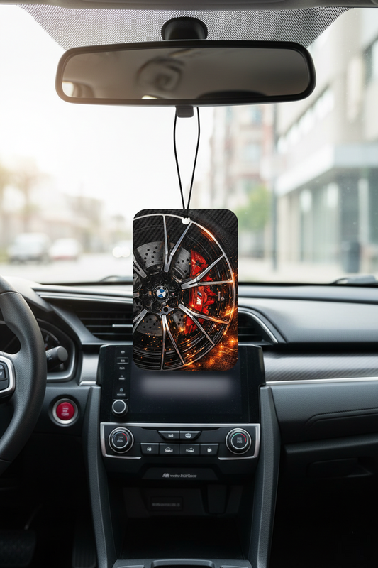 Rim car perfume card